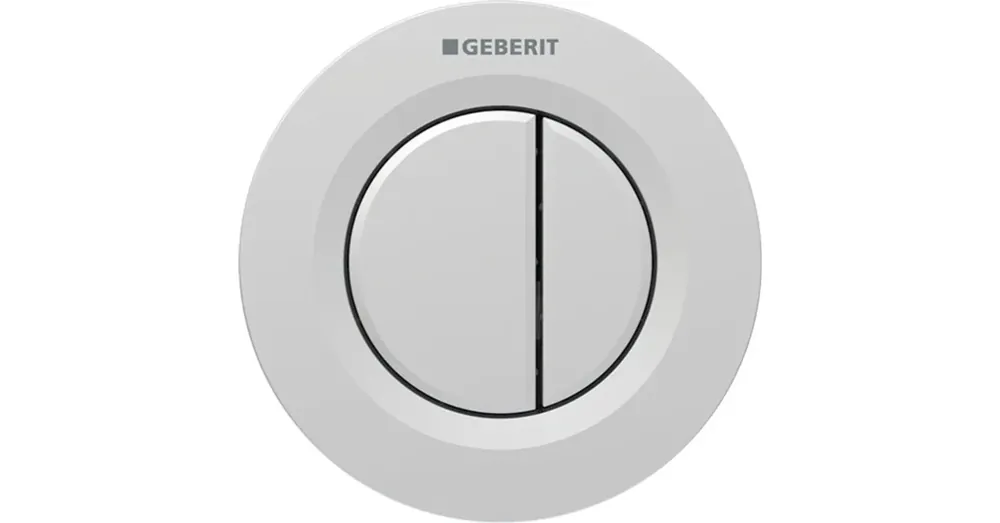 Geberit 01 pneumatikus 2 mennyiséges öblítésű vezérlő, Easy Clean bevonattal, matt króm 116.042.JQ.1 Azonnal elérhető
