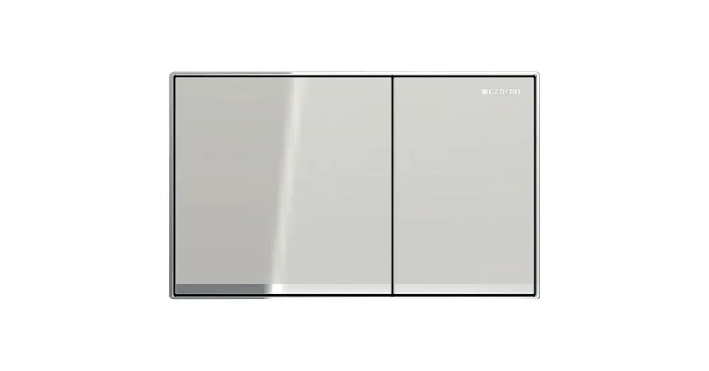Geberit Sigma60 működtetőlap, 2 mennyiséges öblítéshez, falsíkba ágyazott, homokszürke/tükrös 115.640.JL.1 Kedvezmény