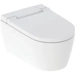 Geberit AquaClean Sela fali WC, komplett higiéniai berendezés, matt fehér 146.223.JT.1 Kedvezmény