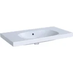 Vásárlói kedvenc Geberit Acanto mosdó pakolófelületekkel 90x48,2 cm 500.624.01.2