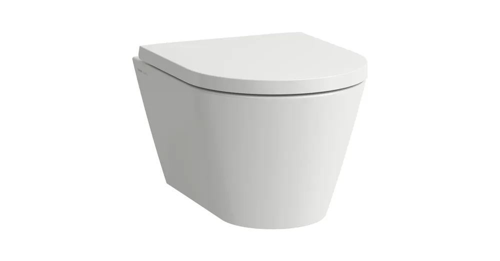 LAUFEN Kartell LAUFEN Fali „compact” WC, mélyöblítésű, perem nélküli Fehér LCC Active bevonattal H820333A000001 Gyors szállítás