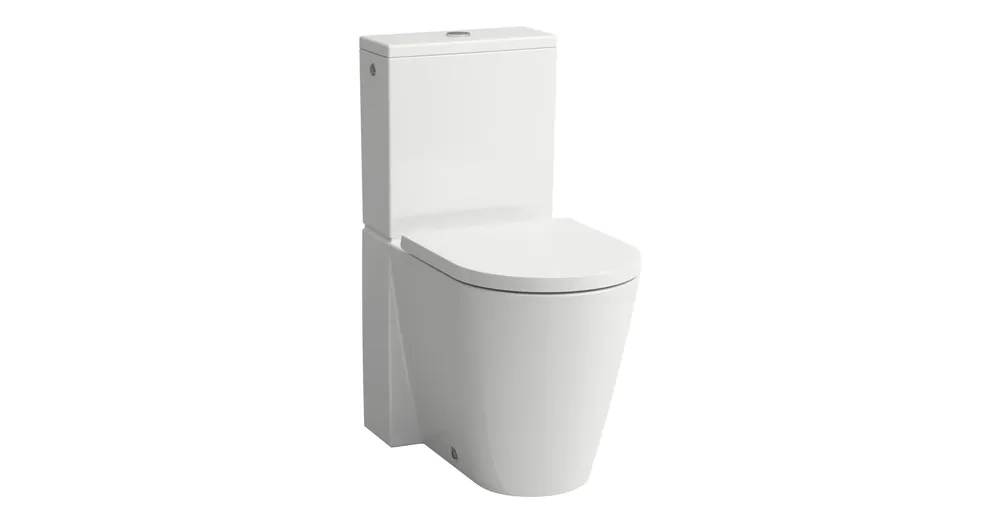 LAUFEN Kartell LAUFEN Álló kombi-WC, mélyöblítésű, Vario lefolyó Fehér LCC Active bevonattal H824337A000001 Expressz kézbesítés