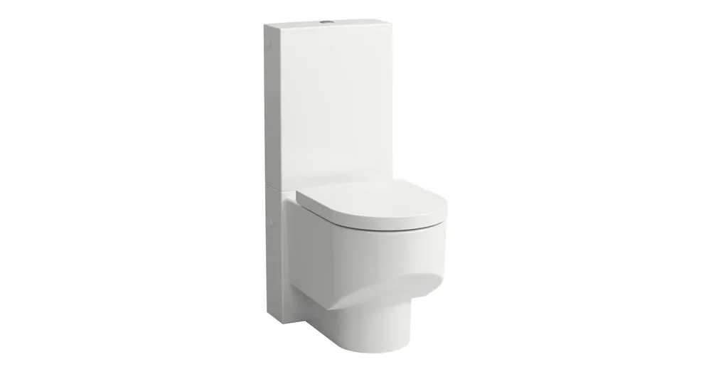 LAUFEN SONAR Álló WC, kerámia öblítőtartállyal, alsó vízbevezetés (bal lent) Fehér H6003430009833 Csak ma