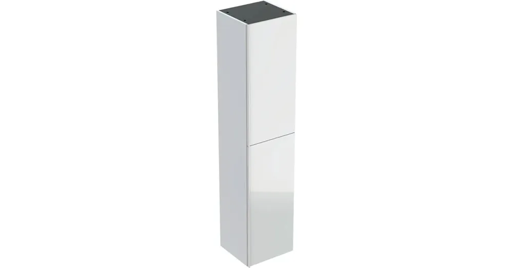 Geberit Acanto magas kiegészítő szekrény két ajtóval 38x173 cm, magasfényű fehér 500.619.01.2 Biztonságos fizetés