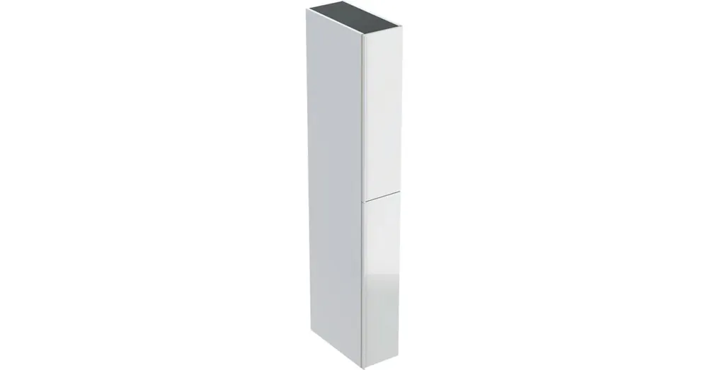 Biztonságos vásárlás Geberit Acanto magas kiegészítő szekrény két fiókkal 22x173 cm, magasfényű fehér 500.638.01.2