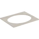 Árcsökkenés Geberit Selnova Square mosdópult 59,1x47,5 cm, világos hikoridió 502.863.00.1