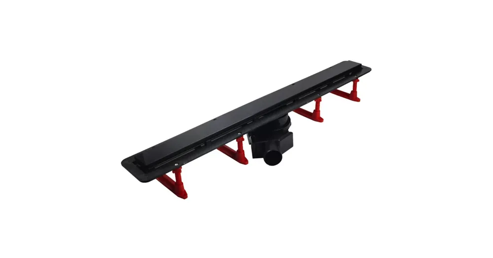 Outlet Pestan Confluo Frameless Line fekete üveg zuhanyfolyóka, 750 mm 13701205