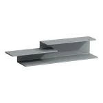 Alacsony ár LAUFEN HOME COLLECTION Polc, SaphirKeramia 3 különböző szinttel, Matt Grafit H8777727580001