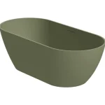 Rendeld meg most Riho Bilbao 170x80cm szabadon álló Solid Surface ovális kád, Moha Zöld B118001Z22