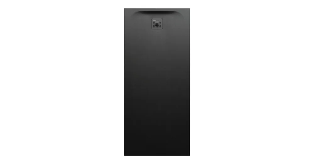 Ne maradj le LAUFEN LAUFEN PRO Zuhanytálca, Marbond kompozit anyagból, extra lapos, téglalap alakú, kivezetés a rövid oldalon, Fekete H2149510800001