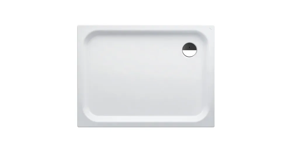 Gyors kiszállítás LAUFEN PLATINA Zuhanytálca, téglalap alakú, zománcozott acél (3,5 mm), lapos (65 mm), Fehér H2150330000401