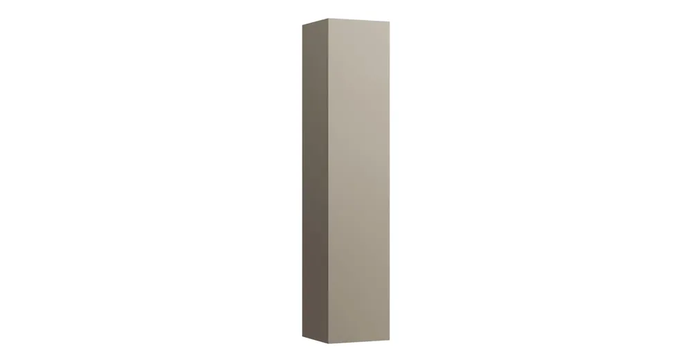 Korlátozott ajánlat LAUFEN ILBAGNOALESSI Magas szekrény, 165 cm, 1 ajtóval, ajtózsanér bal oldalon, Gyöngy Bézs H4304610972701