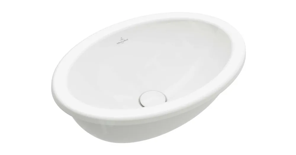Végkiárusítás Villeroy & Boch Loop & Friends beépíthető mosdó 50,5x36 cm Fehér Alpin 4A610101