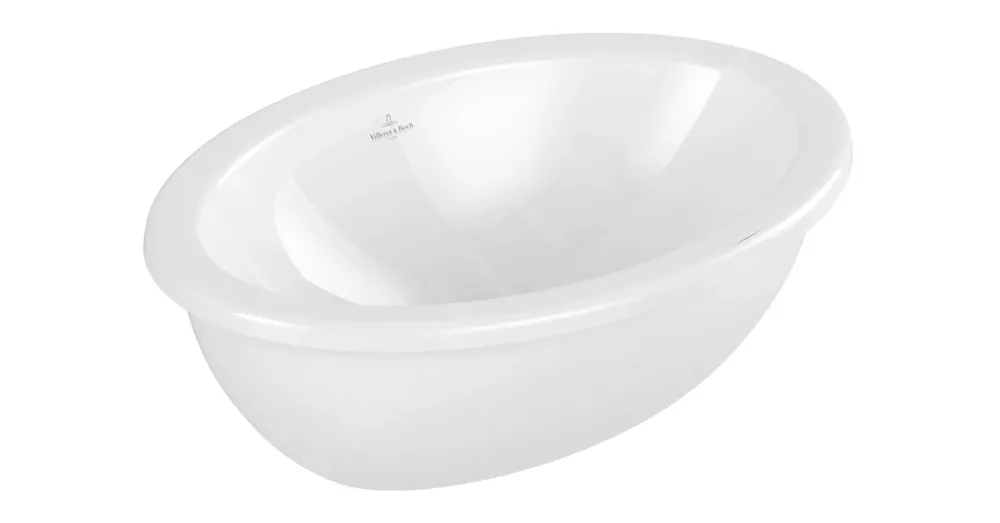 Szuper ajánlat Villeroy & Boch Loop & Friends Alulról beépíthető mosdó 43x29 cm Fehér Alpin CeramicPlus 4A5300R1