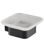 AREZZO design MONO szappantartó, fekete AR-120021B Prémium