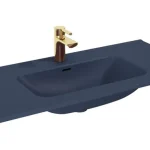 Biztonságos fizetés AREZZO design SKAPPA 100 cm-es mosdó, matt kék AR-146069