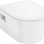 Akció Hansgrohe EluPura Original S WC-szett, fali rögzítésű WC 540, AquaChannel Flush, HygieneEffect, és fedél SoftClose, QuickRelease funkciókkal Fehér 62050450