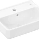 Árcsökkenés Hansgrohe Xanuia Q Kézmosó 450/340, csapfurattal és túlfolyóval Fehér 60130450