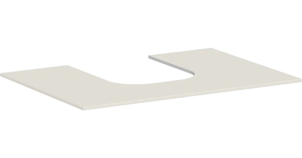 Hansgrohe Xevolos E Pultlap 780/550 középkivágással, ráültetett mosdótálak alá, konzolos mosdószekrényhez 500/480 és 600/480 54208780 Outlet