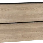 Akciós ár Hansgrohe Xelu Q Mosdószekrény 1180/475, természetes tölgy színű, 2 fiókkal, normál mosdókhoz 54037670