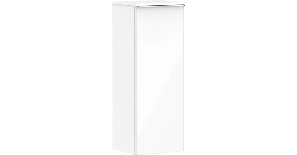Alacsony ár Hansgrohe Xelu Q Közepes magasságú szekrény 400/350, magasfényű fehér színű színű, baloldali ajtópánt 54127000