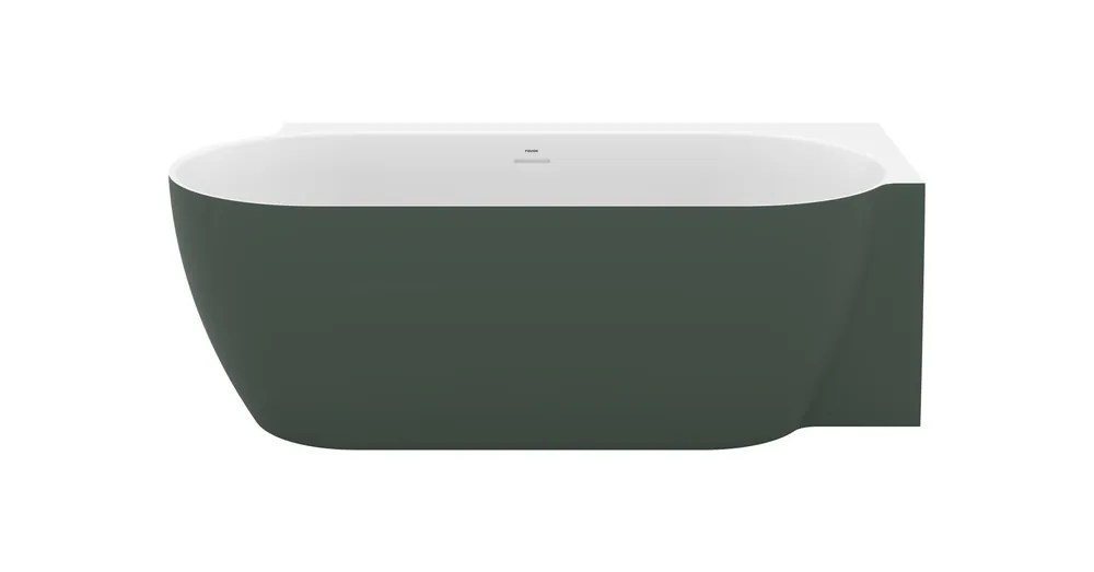 Ravak Vana Freedom Corner II Tec 175x86 jobb, akrilkád, Grey Green/fehér, fehér túlfolyóval CC81200000 Korlátozott ajánlat