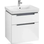 Villeroy & Boch Subway 2.0 fürdőszobai alsószekrény 2 fiókos matt white A90900MS Utolsó esély