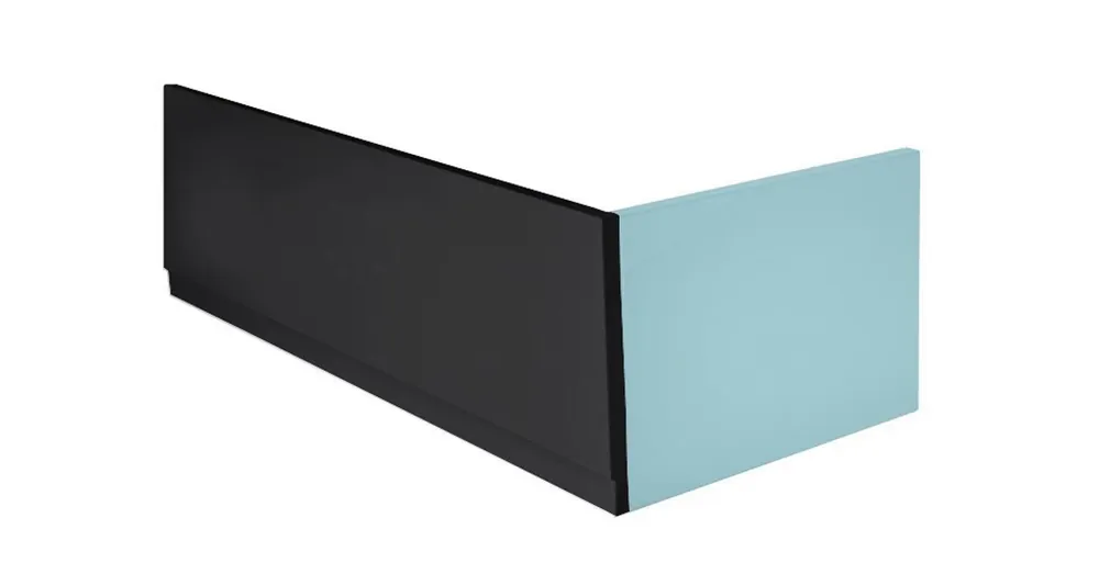 Rendeld meg most SAPHO POLYSAN COUVERT előlap, balos, 170x52cm, matt fekete (72859.21)