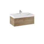 AREZZO DESIGN MONTEREY ALSÓSZEKRÉNY 1 FIÓKKAL, 80-as, Canela Tölgy Újdonság