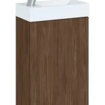 AREZZO design MINI 40 1 ajtós Lincoln dió (alsószekrény + mosdó) Bestseller