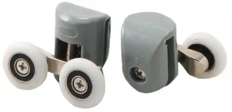 Derante Felső görgők, dupla, 5 mm-es üveghez - FI 23 mm Biztonságos fizetés