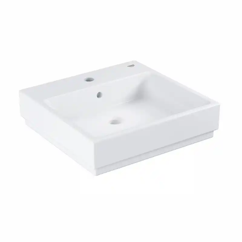 Grohe Cube 50 pultra ültethető mosdó túlfolyóval, 1db nyitott csaplyukkal Ne maradj le