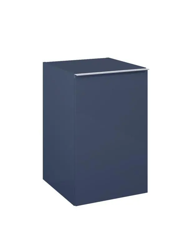 AREZZO design MONTEREY 40 cm-es oldalszekrény 1 ajtóval Matt kék színben Azonnali szállítás