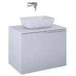 Gyors szállítás AREZZO design Malibu alsószekrény 70 1 fiók + 1 fiók , v. matt szürke