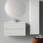 AdattoCasa Rigo kiegészítő szekrény, 138 cm, Bianco Neve Biztonságos fizetés