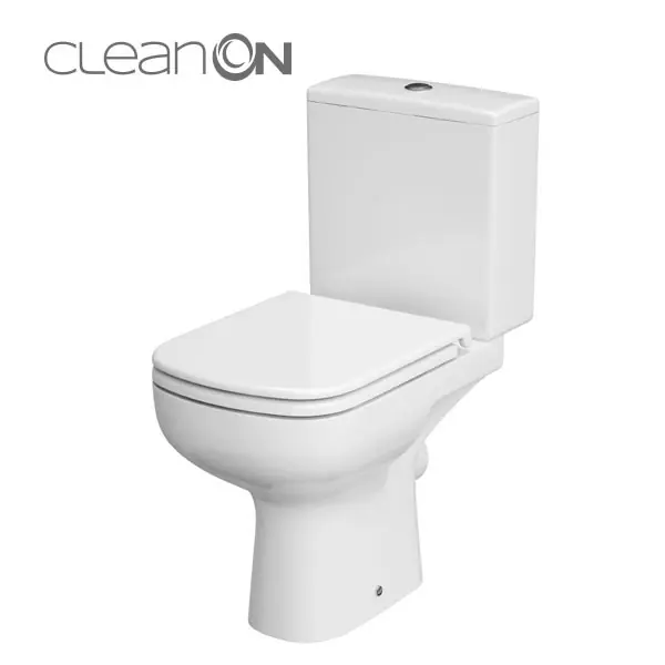 Cersanit COLOUR KOMPAKT PEREM NÉLKÜLI WC, TETŐ NÉLKÜL Gyors kiszállítás