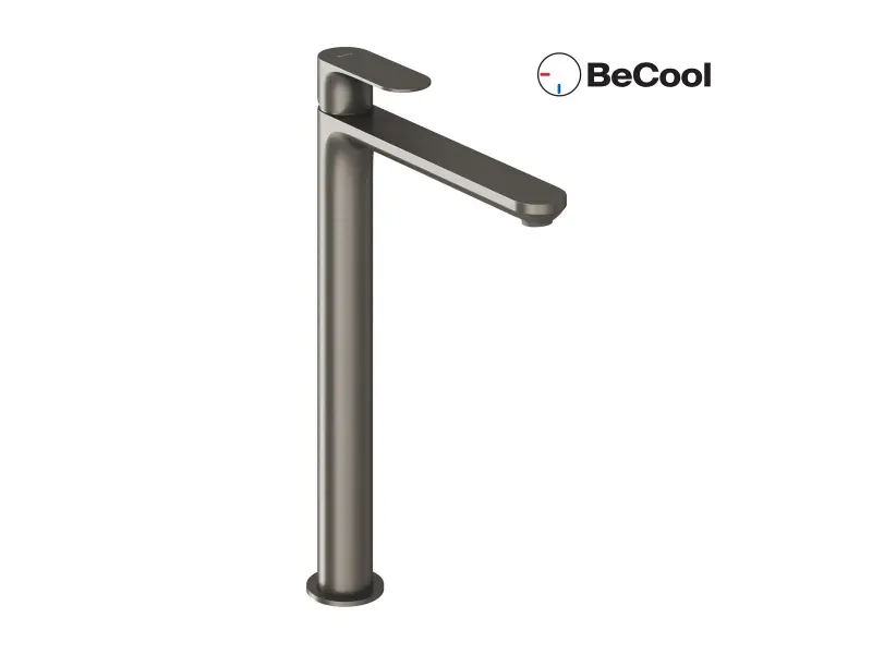 Ajánlat ELEGANTA 335 MM ÁLLÓ MOSDÓCSAPTELEP, BeCool funkcióval. LEERESZTŐ NÉLKÜL, Graphite Brushed