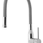 Akciós ár SILI Kitchen Mixer Tap, silicone spout, silver/chrome (SR414)