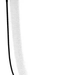 POLYSAN kád le- és túlfolyó, bovdenes, 600mm, átm.:72mm, matt fekete (71850.21) Csak ma