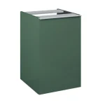 AREZZO design MONTEREY 40 cm-es oldalszekrény szennyeskosárral Matt Zöld színben Akciós ár