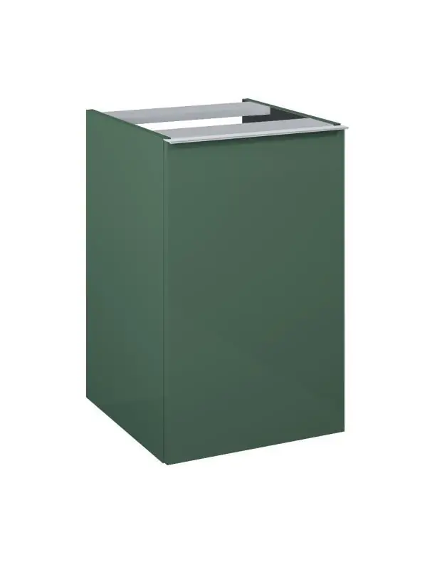 AREZZO design MONTEREY 40 cm-es oldalszekrény szennyeskosárral Matt Zöld színben Akciós ár