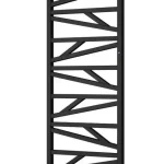 Olcsóbb AREZZO design FRISCO BLACK törölközőszárító radiátor AR-FR12050B