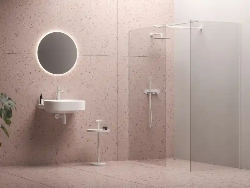Szuper akció Ravak Walk-In Double Wall zuhanykabin matt fehér, átlátszó