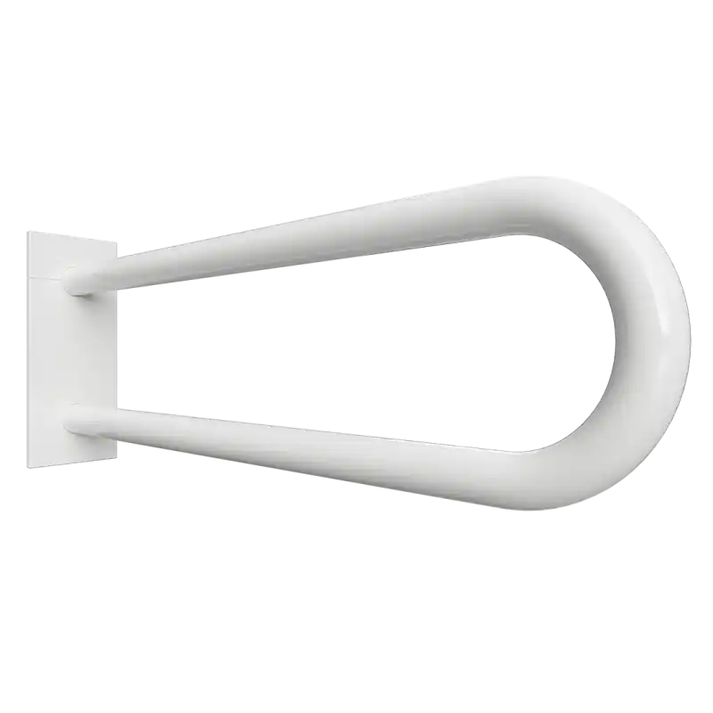 BEMETA HELP Kapaszkodó, U-típus, takaróval, 850mm, fehér Akciós ár