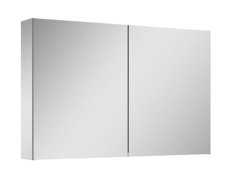 Utolsó esély AREZZO design Tükrös szekrény MEDIUM 100,2 ajtó + TECHNOBOX