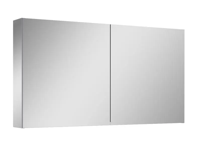 Végkiárusítás AREZZO design Tükrös szekrény MEDIUM 120,2 ajtó + TECHNOBOX