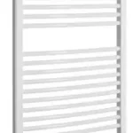 AQUALINE ORBIT Fürdőszobai radiátor, íves, 600x1850mm, 1148W, fehér (ILO86T) Vedd meg online