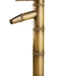 Bestseller Balneum Bronz Bamboo antik magasított mosdó csaptelep