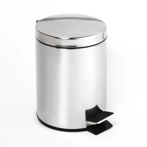 BEMETA HOTEL Pedálos szemetes, 250x400x250mm, 12l, inox/polírozott (104315032) Kiárusítás