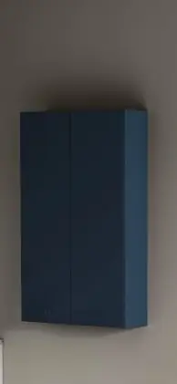 Árengedmény Royo Sansa Faliszekrény, 50-es, 2 ajtós, Gloss Navy Blue